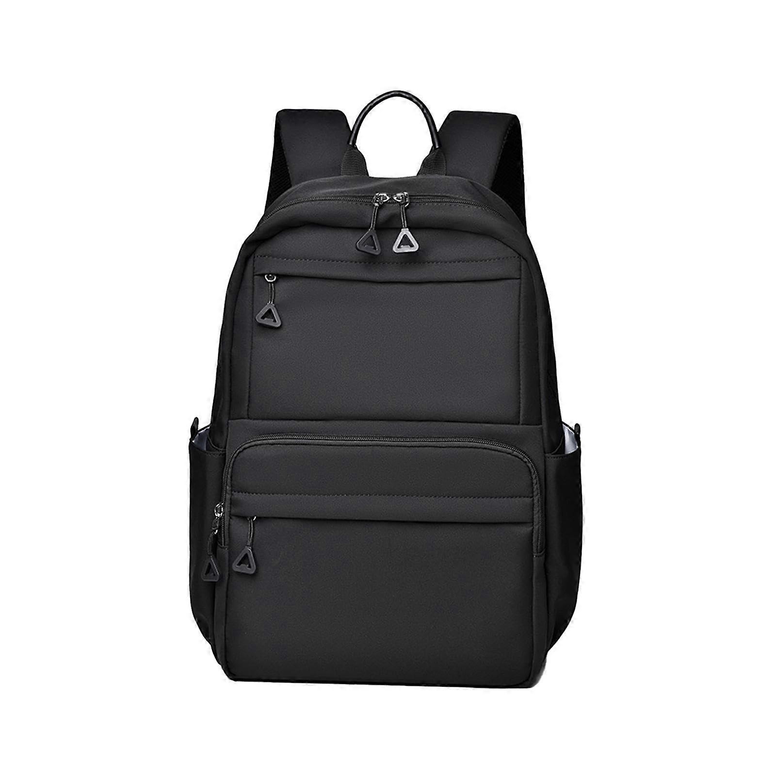 Travel Laptop Backpack Multi-Compartment Computer Backpack Water-Resistant Black For Work Travel Hiking