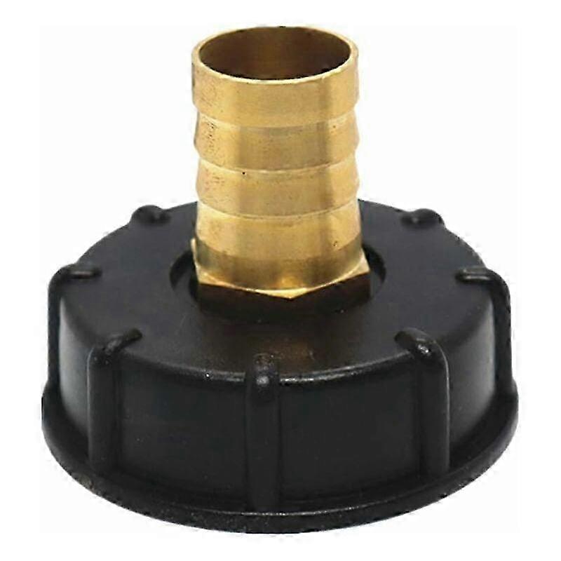 Quick Coupling for 1000 L Tank, Multitanks Connector, Brass Hose Connector, IBC Reservoir Adapter (25mm)