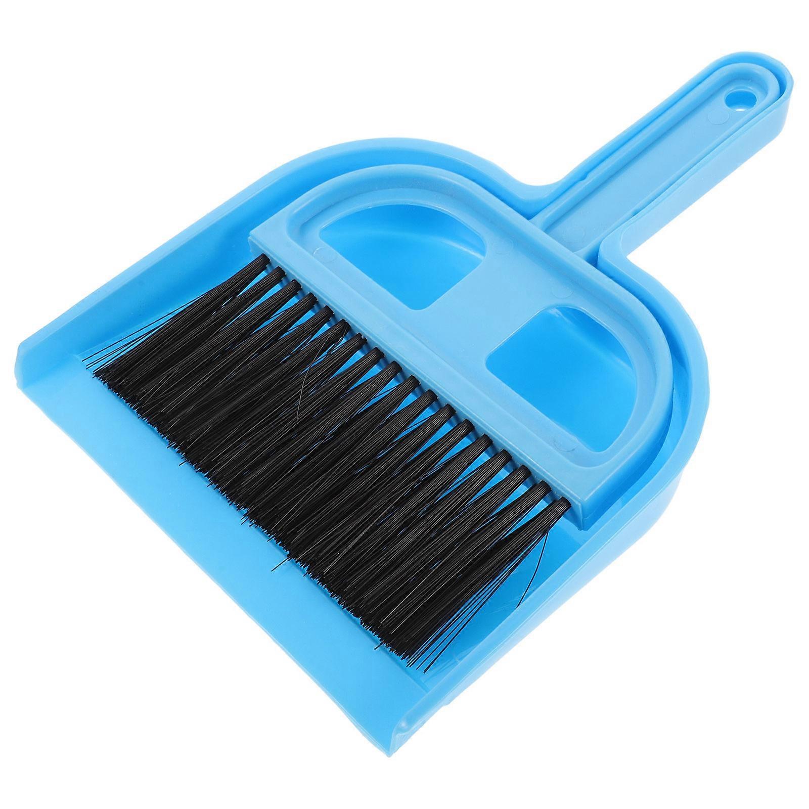 Mini Broom and Dustpan Set for Small Animal Cages – Sturdy Cleaning Brush for Hamster, Chinchilla, and Hedgehog Enclosures for Easy Waste and Debris