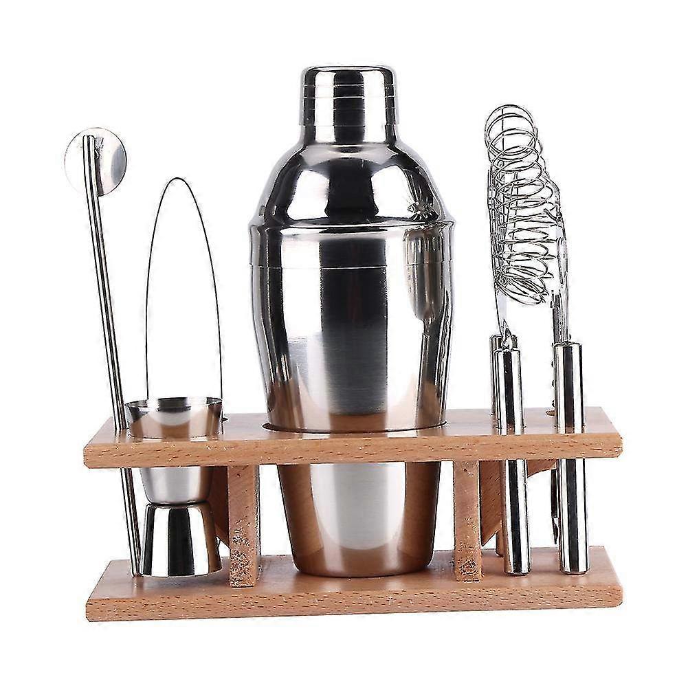 Stainless Steel Cocktail Shaker & Mixer Set (550ML) - Complete Bartender Tools Kit for Home Bar & Mixology Essentials