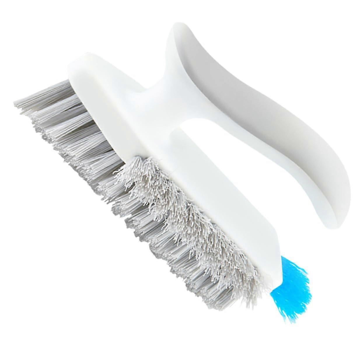 Window Groove Cleaning Brush with Robust Bristles for Shower Floor and Tile