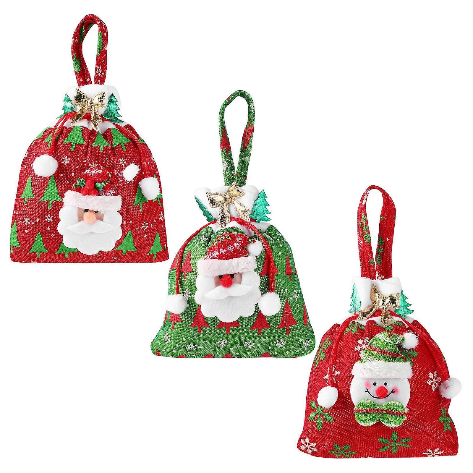 Christmas Themed Bags for Presents, Creative and Functional Packaging