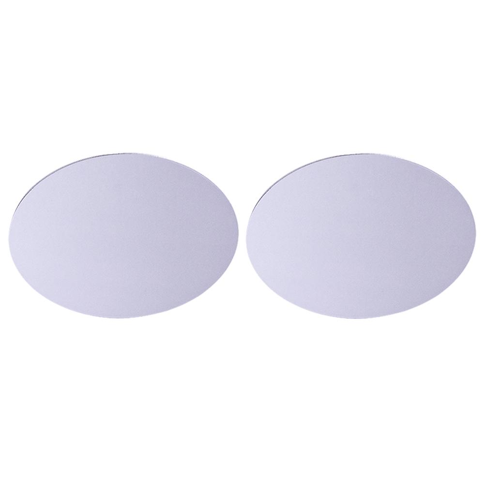 Photography Accessories Props Reflective Effect Round Mirrors Assorted Color 2Pcs