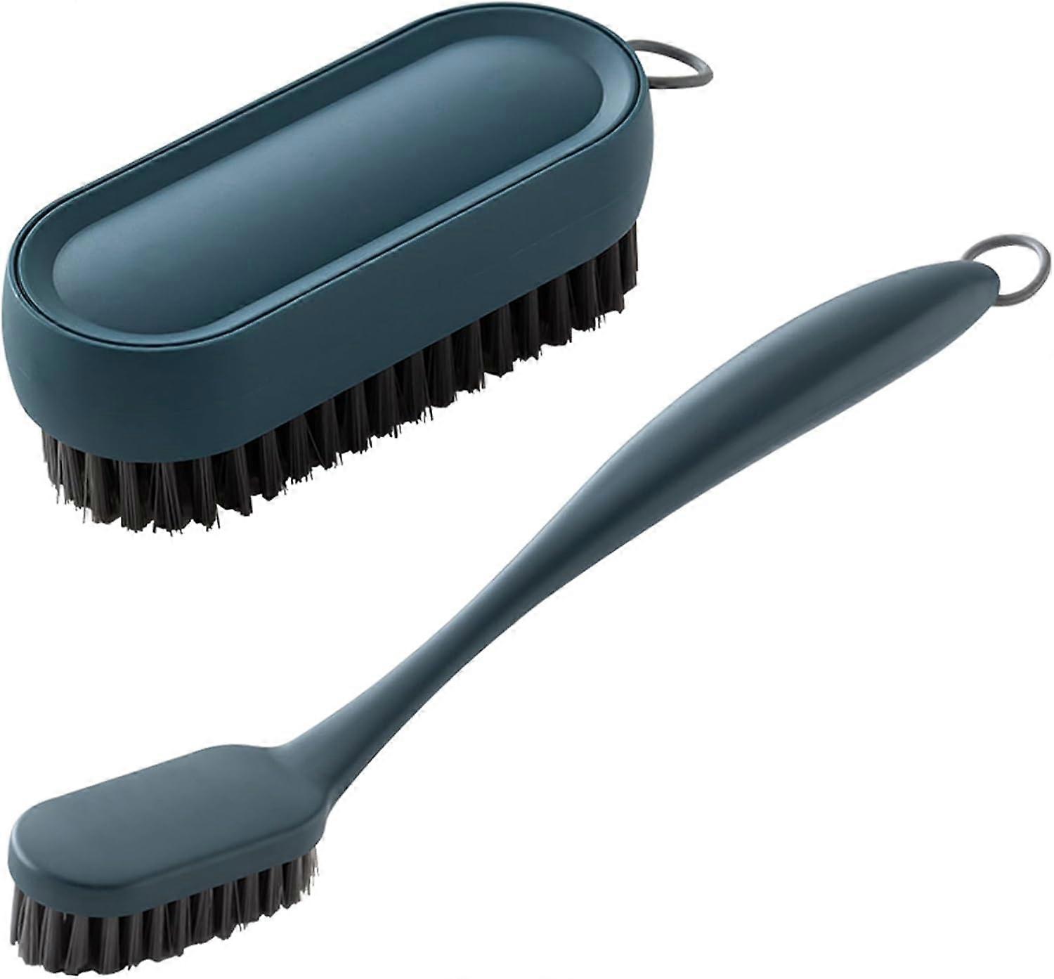 Laundry Scrub Brush Cleaning Brush 2 Pack Soft Bristle Brush