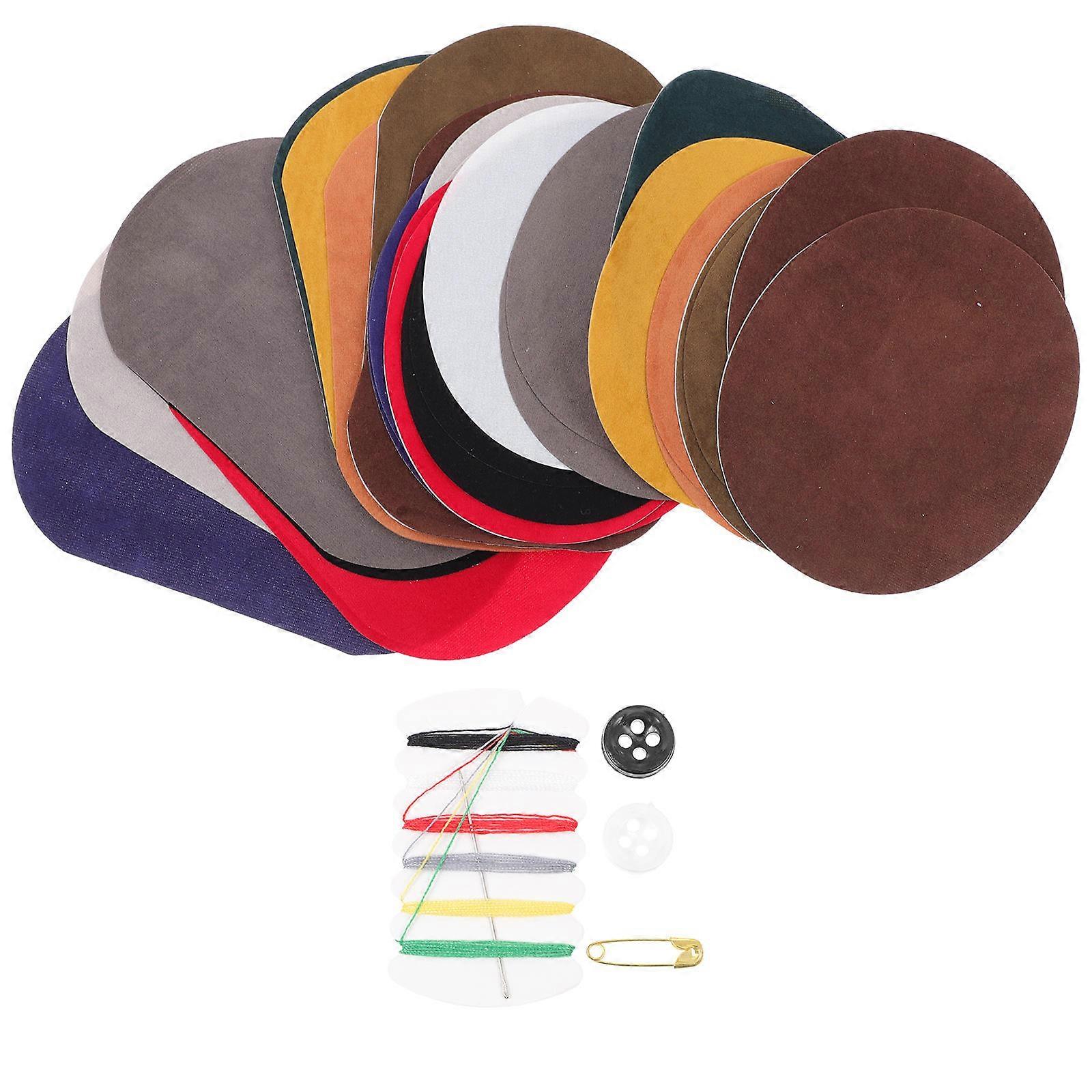 Simple Design Iron On Patch For Jeans Craft Projects 18X11Cm Assorted Color 1 Set