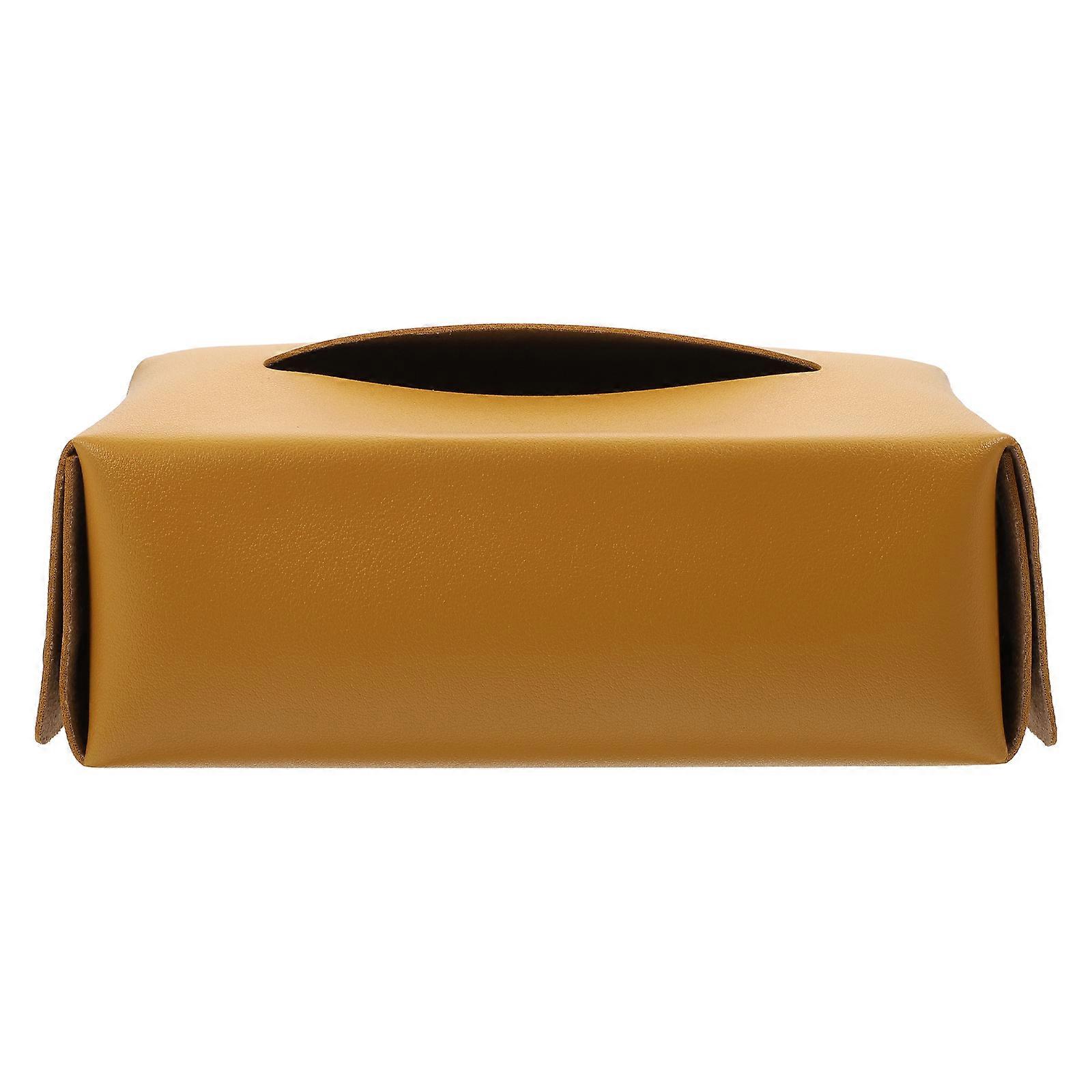 Here's a refined and professional product description based on your input:

 

**1PC Creative Tissue Holder – PU Material Desktop Napkin Box for Home