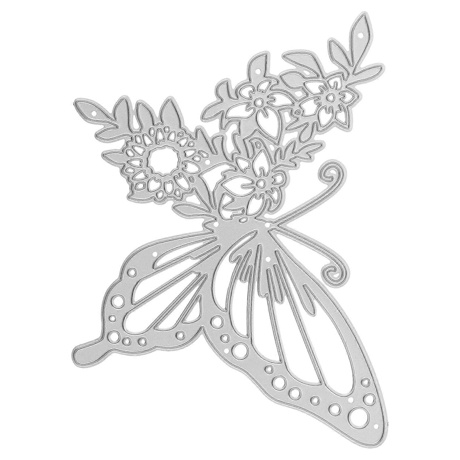 Carbon Steel Butterfly Metal Cutting Dies for Card Making, Durable Embossing Stencils, Precise Paper Craft Tools for Scrapbooking and DIY Decorations