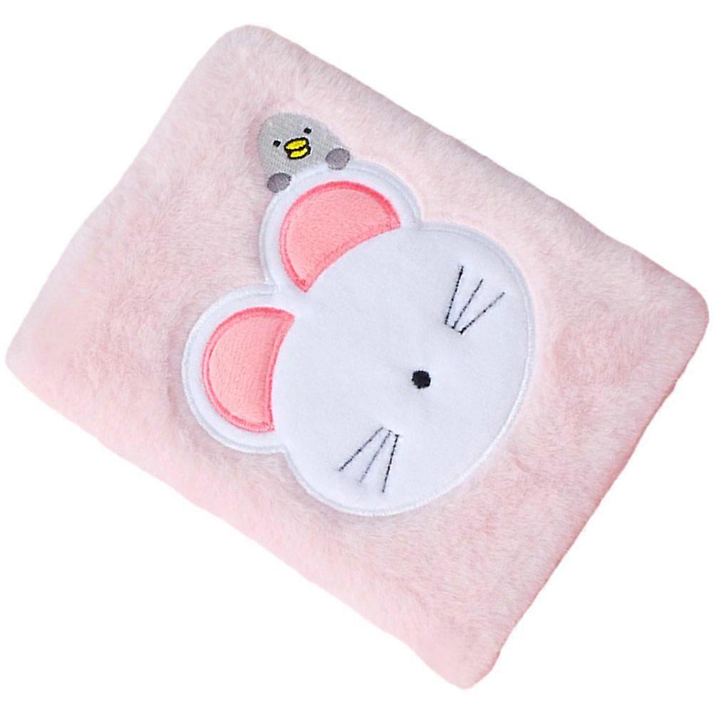 Interesting Children's Notebook Fuzzy Diary For Girls Perfect For Organizing Work Winter Use 1Pcs