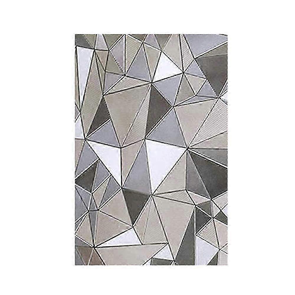 Rainbow Privacy Window Film - Adhesive 3D Decorative Vinyl Stickers for Home & Office Use, Perfect for Stylish Privacy Solutions