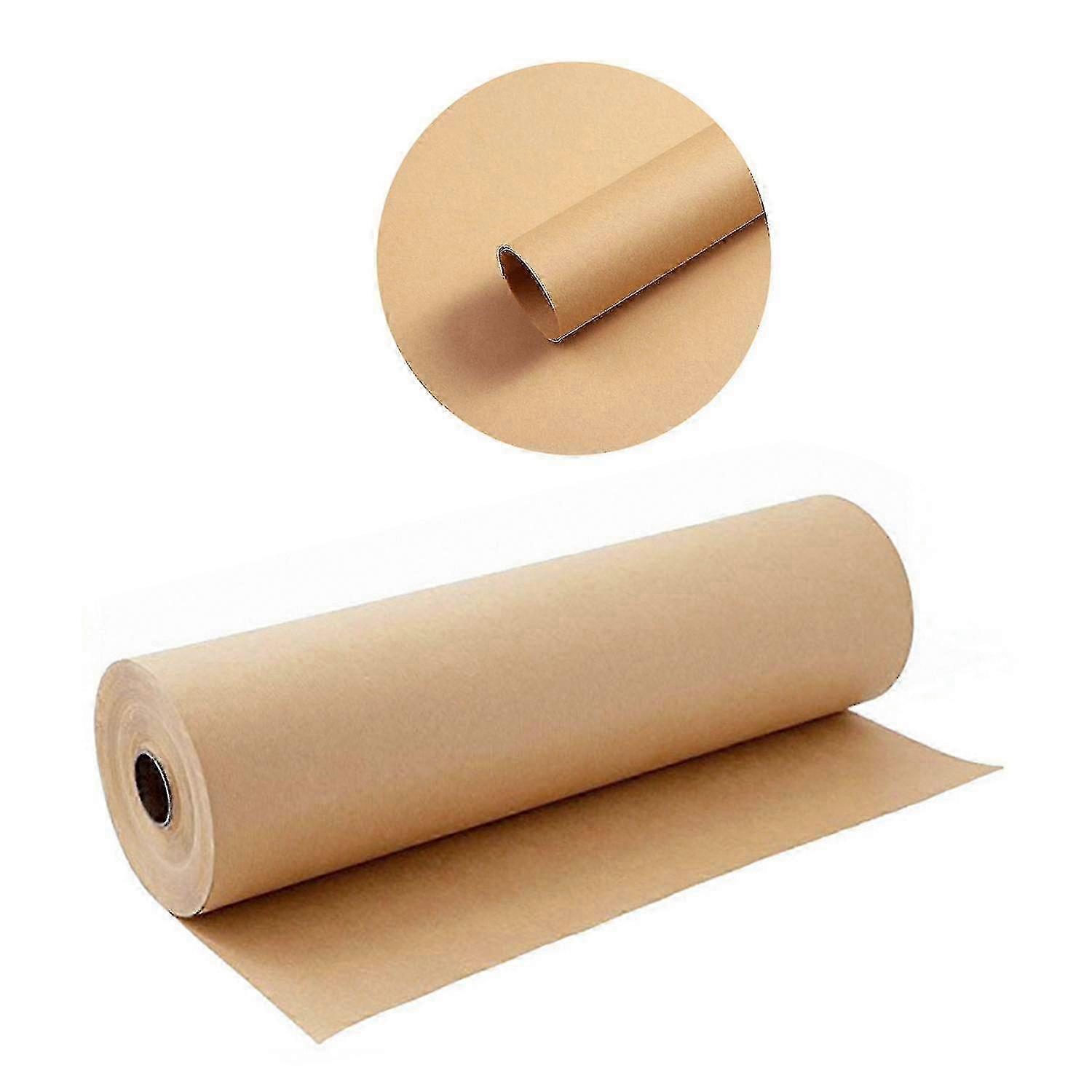 2025 Brown Kraft Paper ,multipurpose Wrapping Paper Roll For Gift Wrapping(0.3m X 30m)