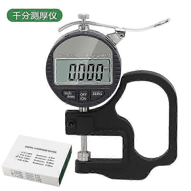 0,001 mm digitales elektronisches Dickenmessgerät mit RS232-Datenausgabe 10 mm Mikrometer
