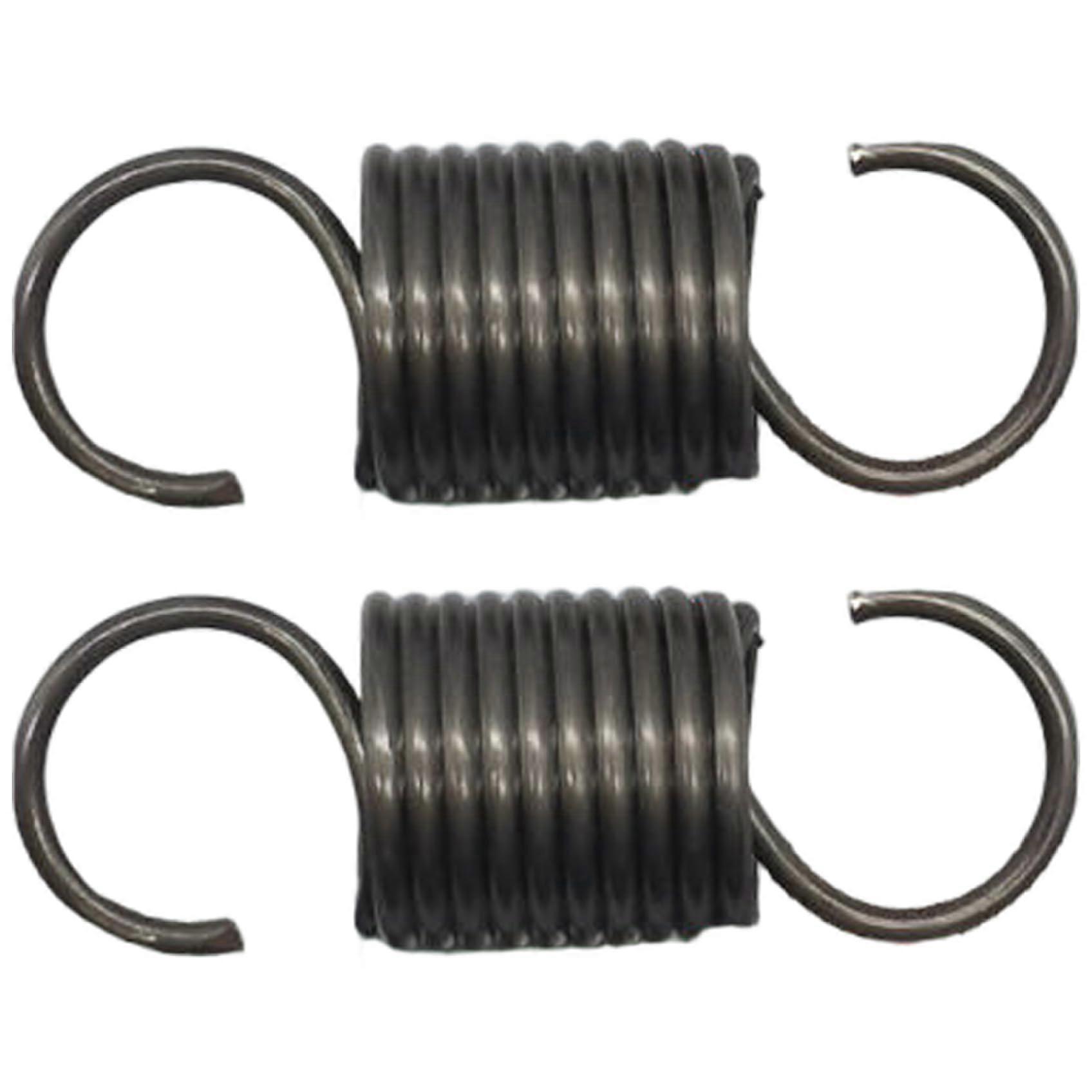 Extension Springs With Hook Ends, 0.08 Inch Diameter, Corrosion-Resistant Tension Spring, 2-Pack