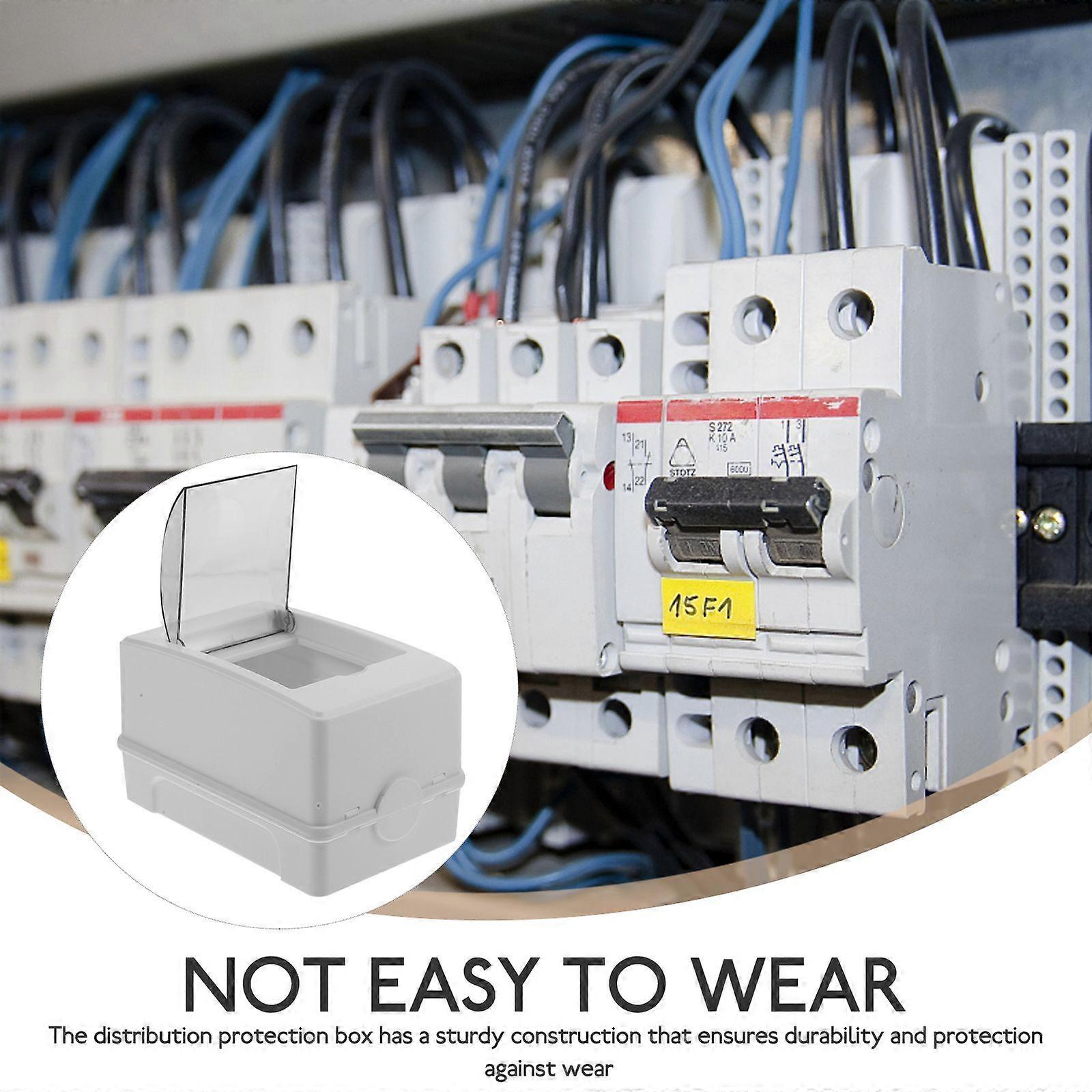 Power Distribution Junction Box Electrical Box 3 Way Distribution Protection Box