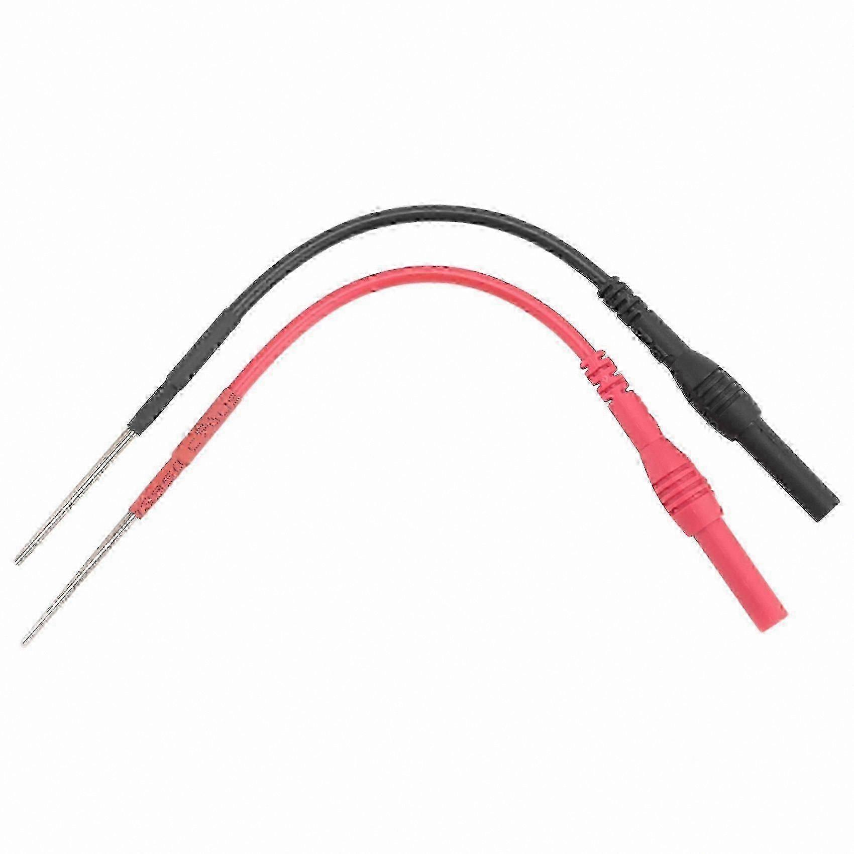 2 Pack Bendable Spoon Back Probes with 4mm Banana Plug Compatibility for Automotive Testing