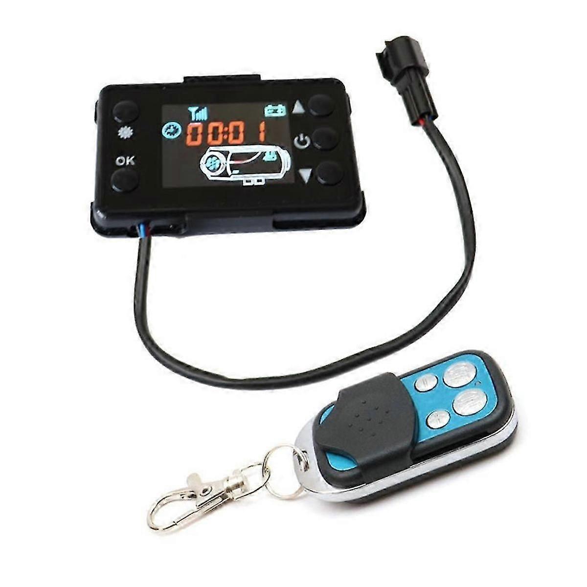 Air Diesels Air Heater Lcd Monitor Switch, Control Board Main Board with Remote Control compatible with Parking