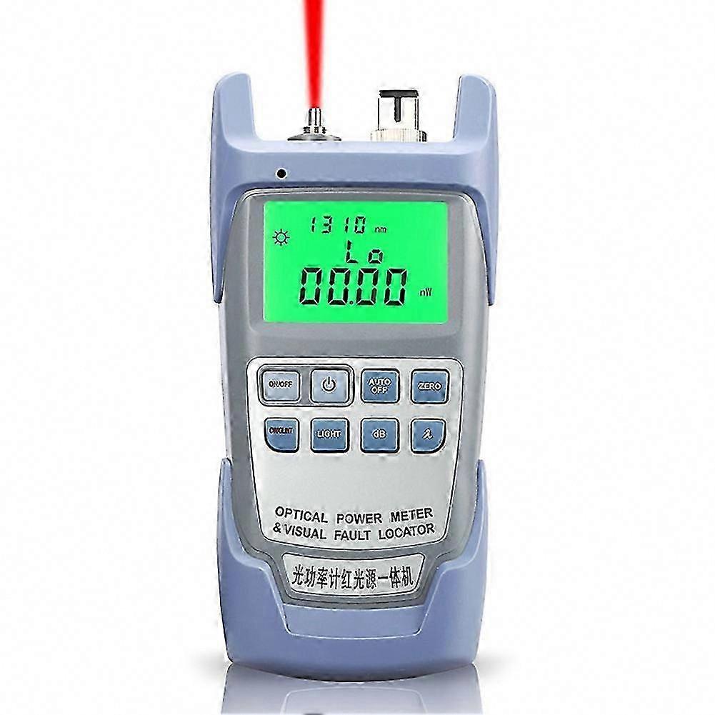 9A DXP-50D All-in-One Optical Power Meter with VFL, Fiber Tester 5KM-30KM, 10MW Visual Fault Locator