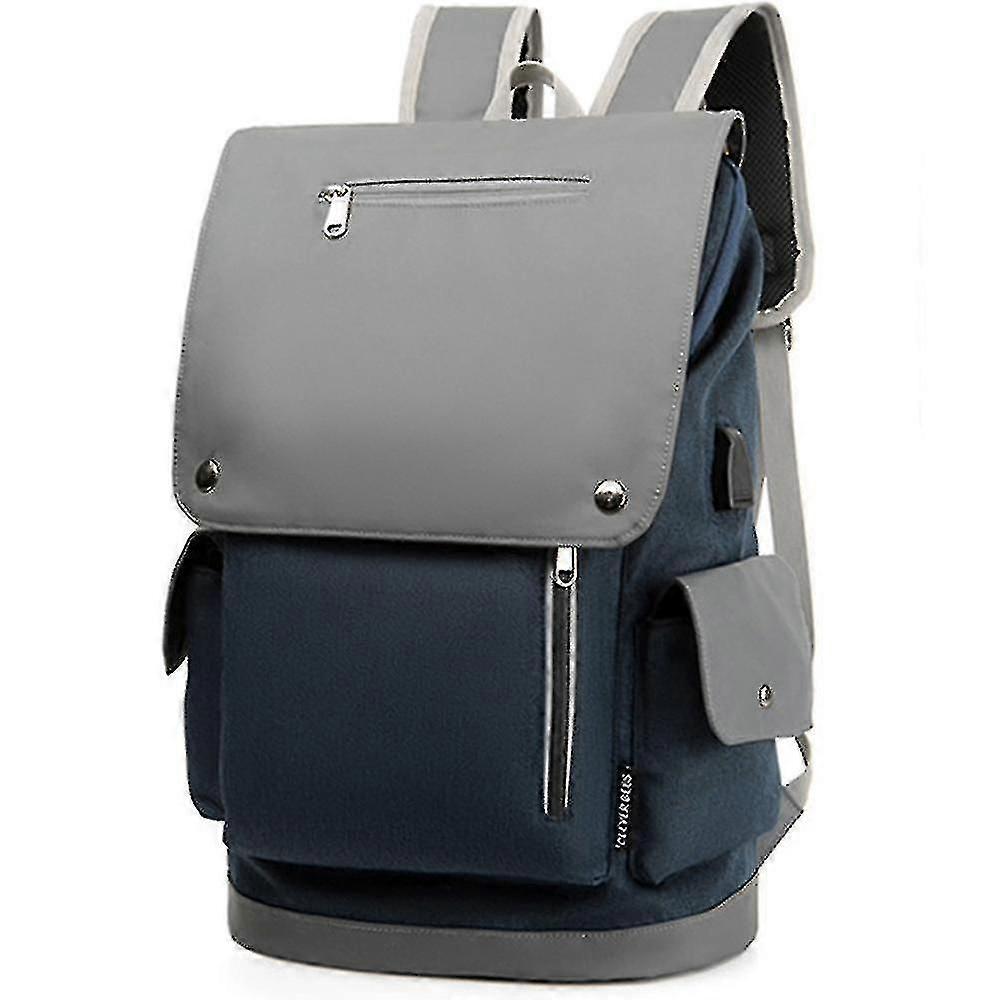 Schüler-Schultasche mit externem USB-wiederaufladbarem Computerrucksack