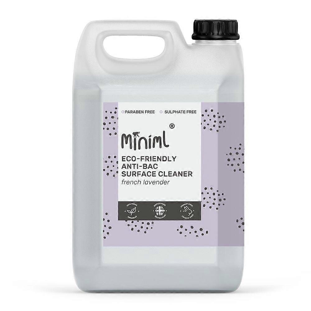 Miniml Natural Closed Loop Anti-Bac Cleaner Lavender 5L Refill - 3 Pack