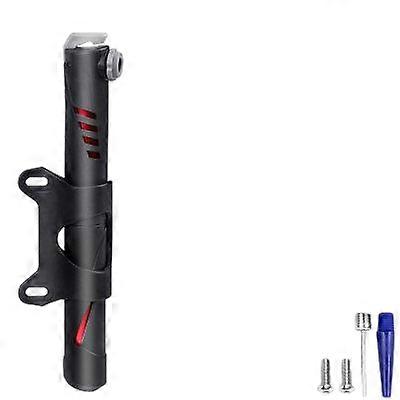 Portable mini high-pressure bicycle pump, suitable for various items
