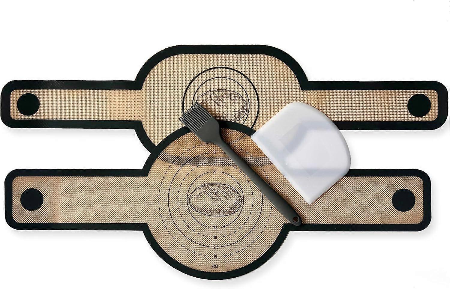 Silicone Bread Sling - Sourdough Silicone Bread Sling - Bread Mat for Dutch Oven