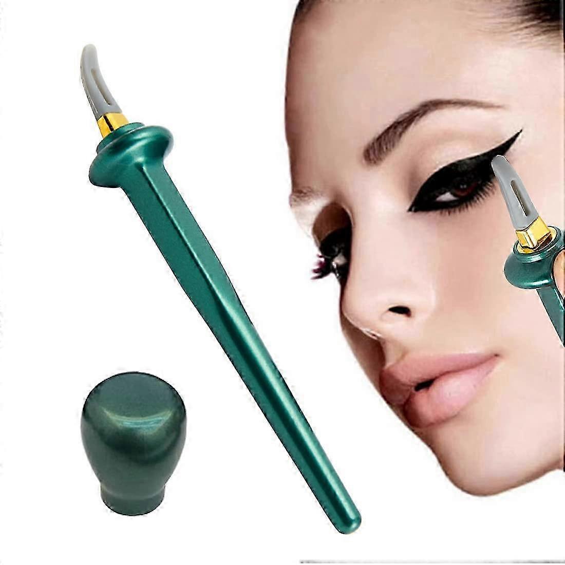 Eyeliner Guide Tools Reusable Silicone Eyeliners Brush Waterproof E...
