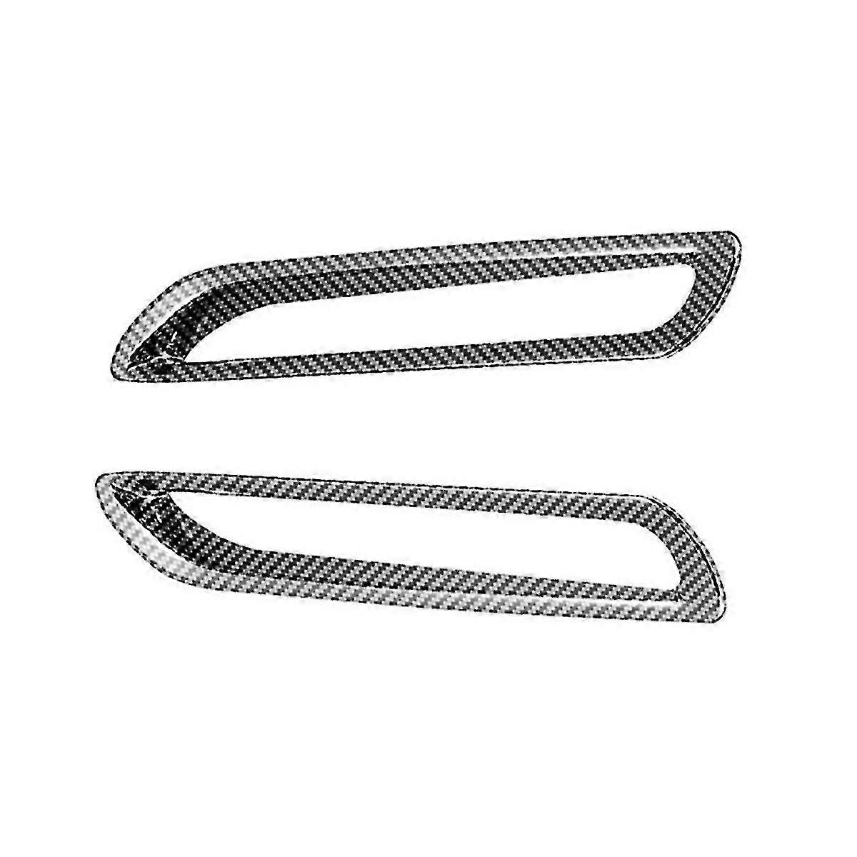 Rear bumper fog light cover trim strip, suitable for Alphard/Vellfire from 2015 to 2020, scratch-resistant, dustproof and easy to install