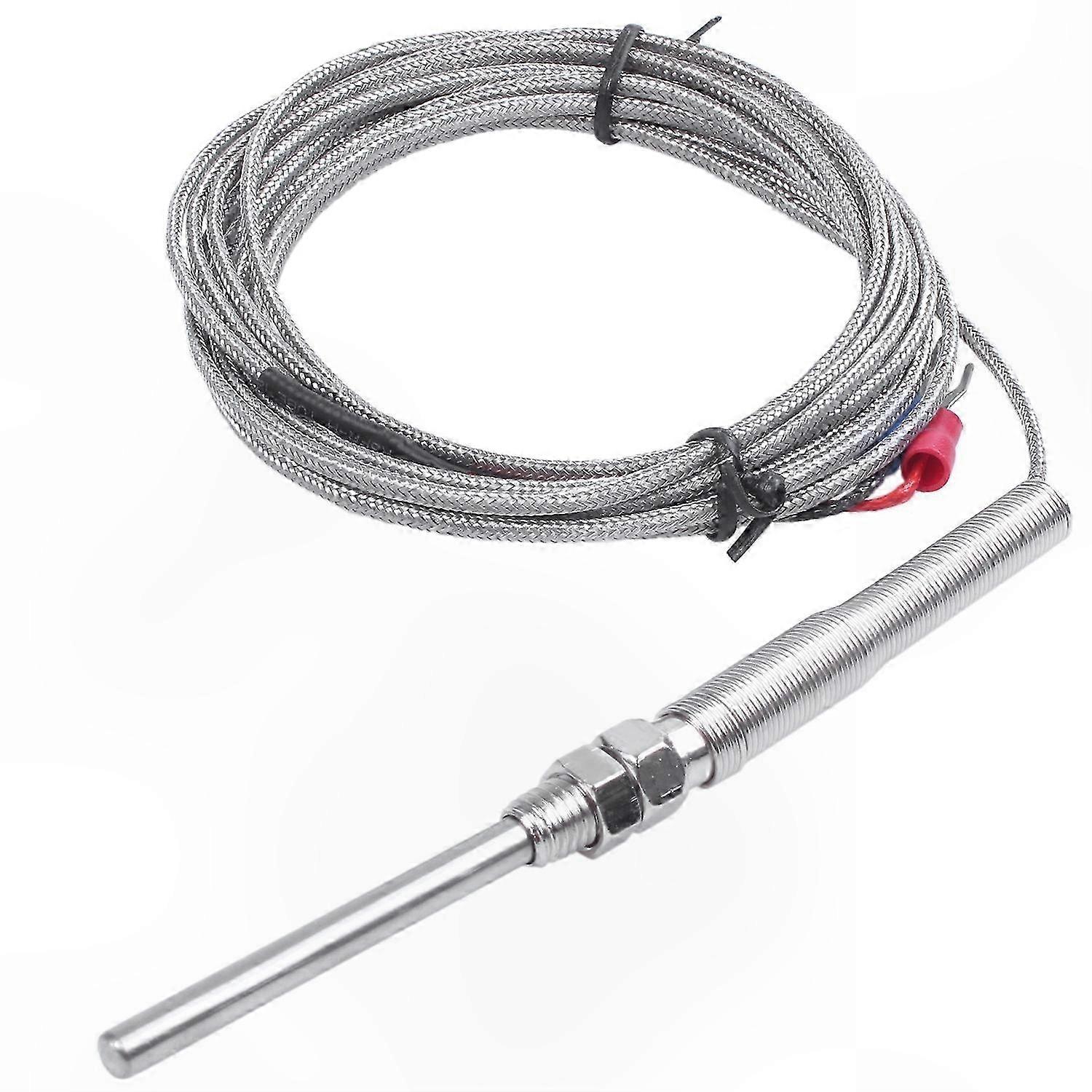 50x5mm K-Type Thermocouple Probe with 3M Cable for High-Temperature Measurement up to 800°C