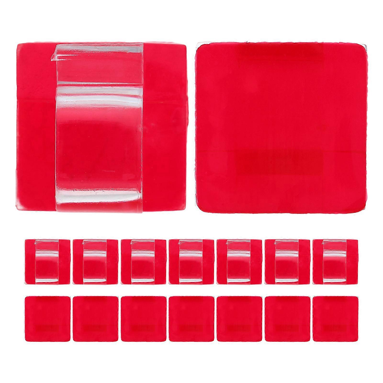 Sticky Wire Holder Clips No Drill Cable Management 1.40X1.40X0.80CM For Home Users 200Pcs