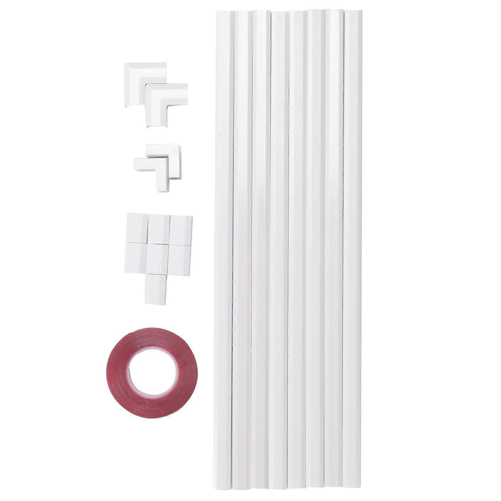 One-Cord Channel Cable Concealer - CMC-03 Cord Cover Wall Cable Management System - 125 Inch Cable