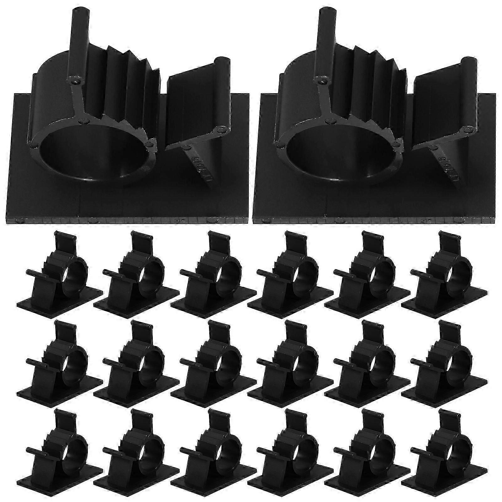 Plastic Clips For Straps Wire Management Adjustable Cable Clips Workshop Use 100Pcs