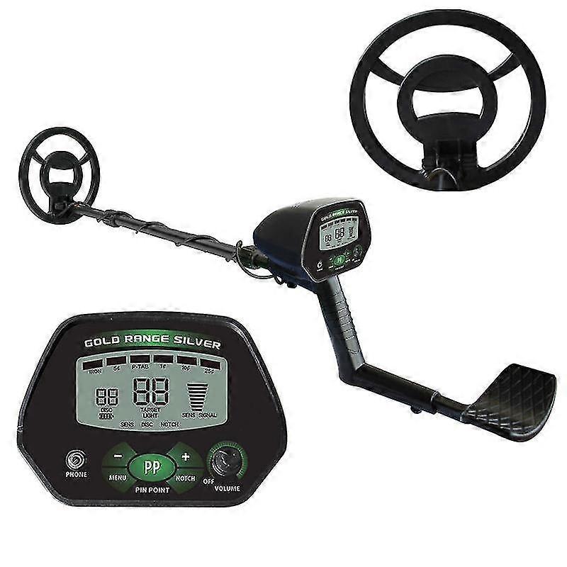 Metal detector equipped with advanced DSP chip and coil