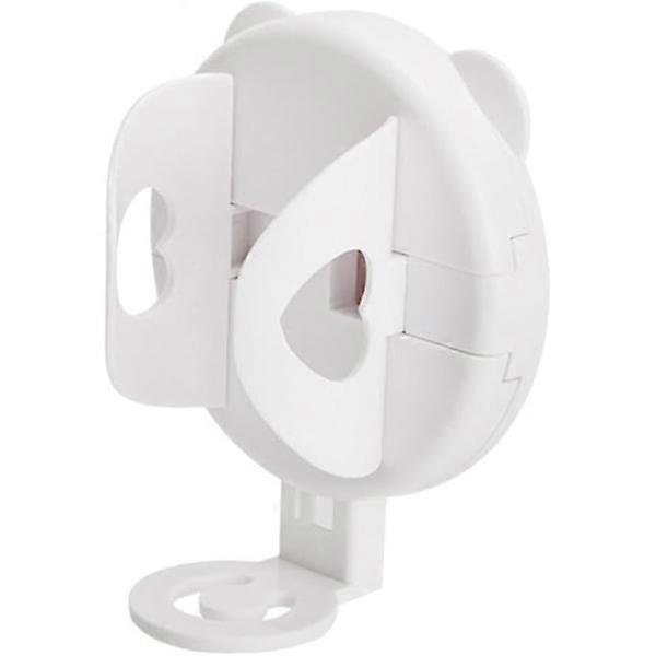 Simple wall mount for most electric toothbrushes