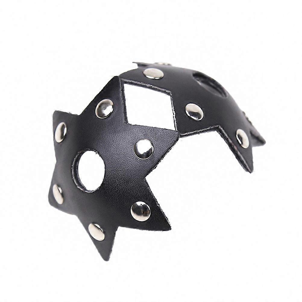 Adhesive Pasties Star Shape Covers for Women Use 2Pcs Black Pasties