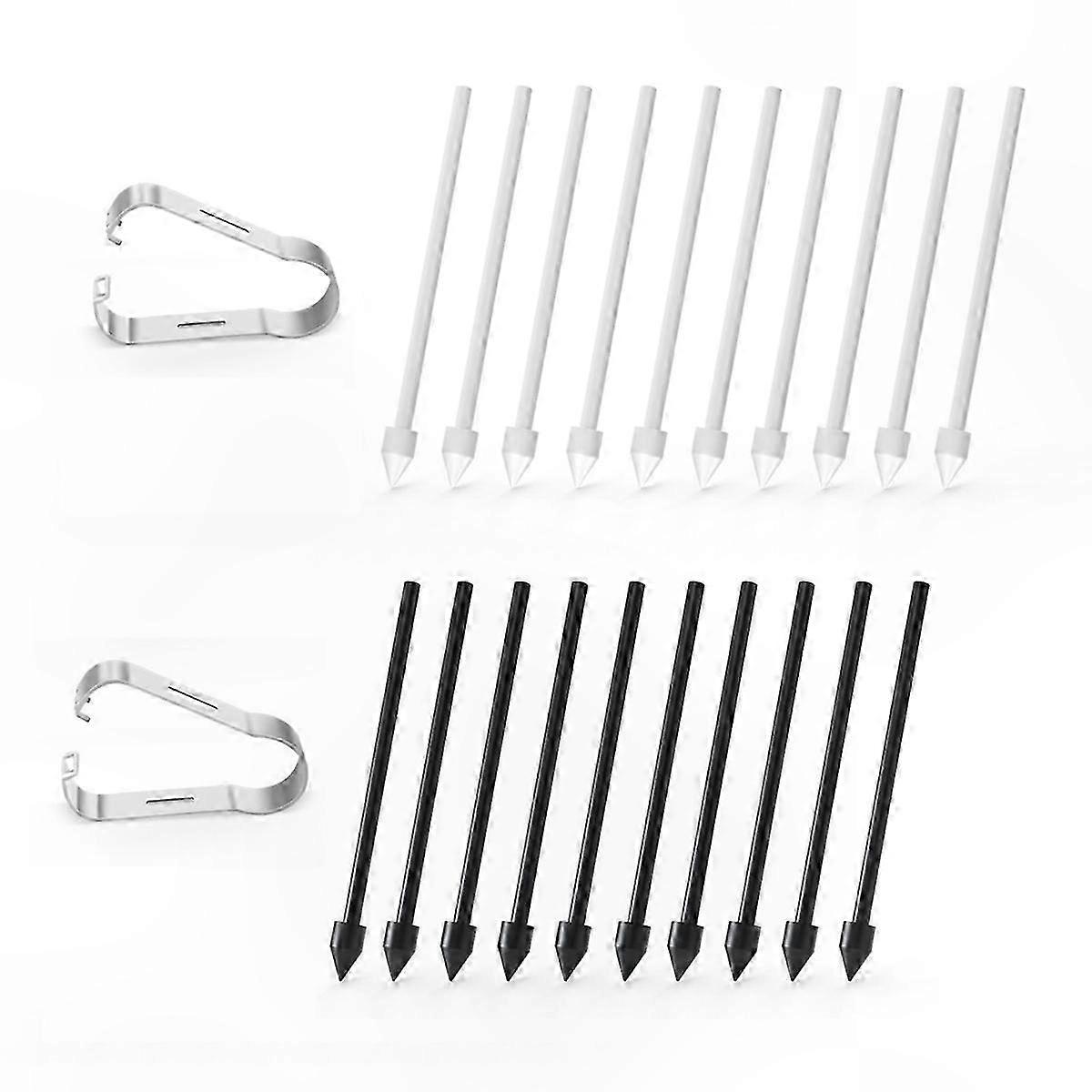 20 Replacement Pen Nibs for Touch Screen Tablets, Compatible with Stylus S7 S8 S9 N20 Models