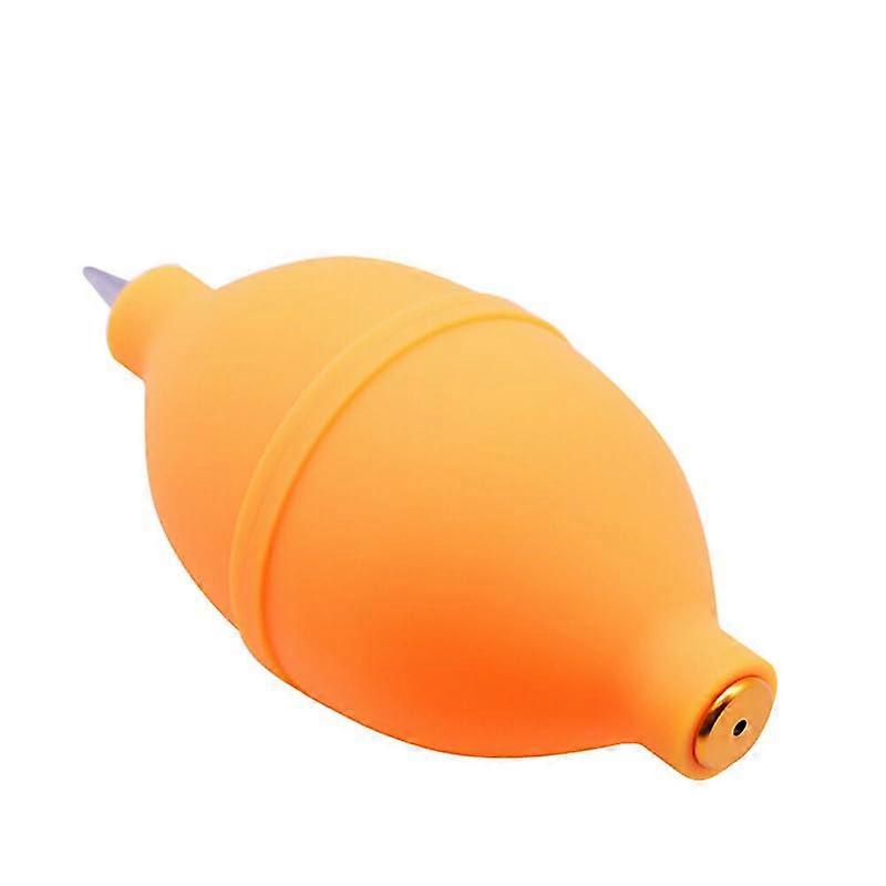 Rubber Air Blower Pump For Watch And Camera PCB  Cleaning Tool Orange Bulb Dust Blaster