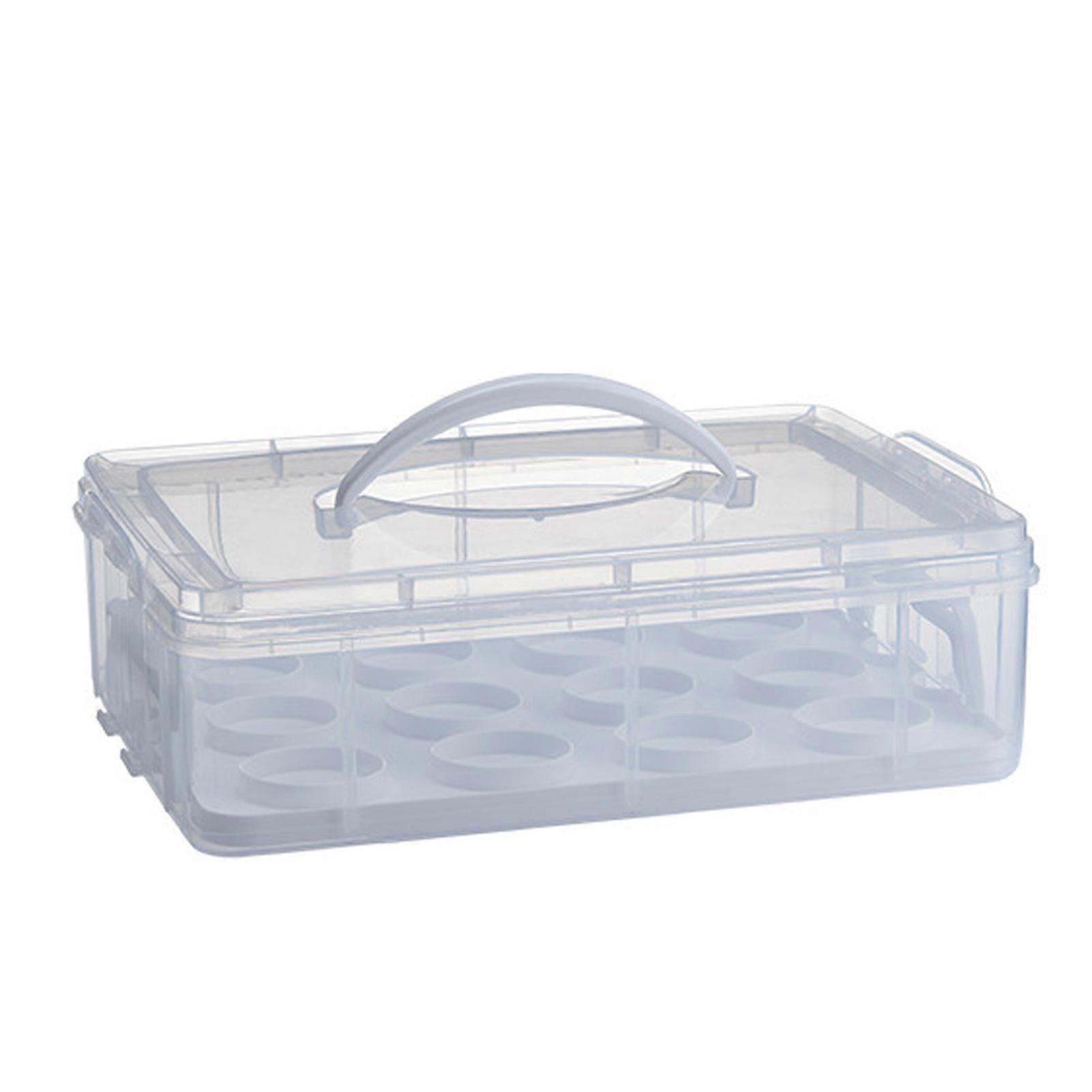 Transparent Multi-layer Cake Box Dustproof And Insect Proof Portable And Portable Cake Box Stackable
