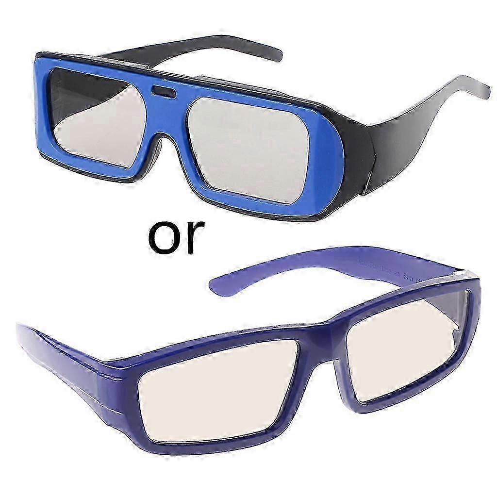 3D Glasses Simple Style 3D Glasses 3D Movie Game Cinema Kit Foldable Arm Design
