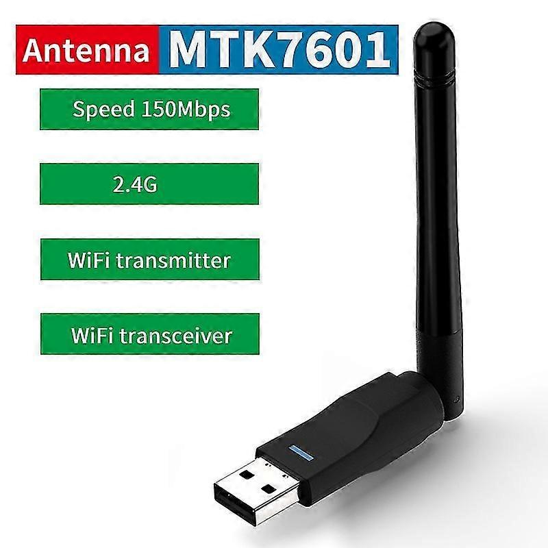 RYRA USB WiFi Adapter - 150Mbps Wireless Network Card with 2.4G Antenna for Ethernet Connectivity