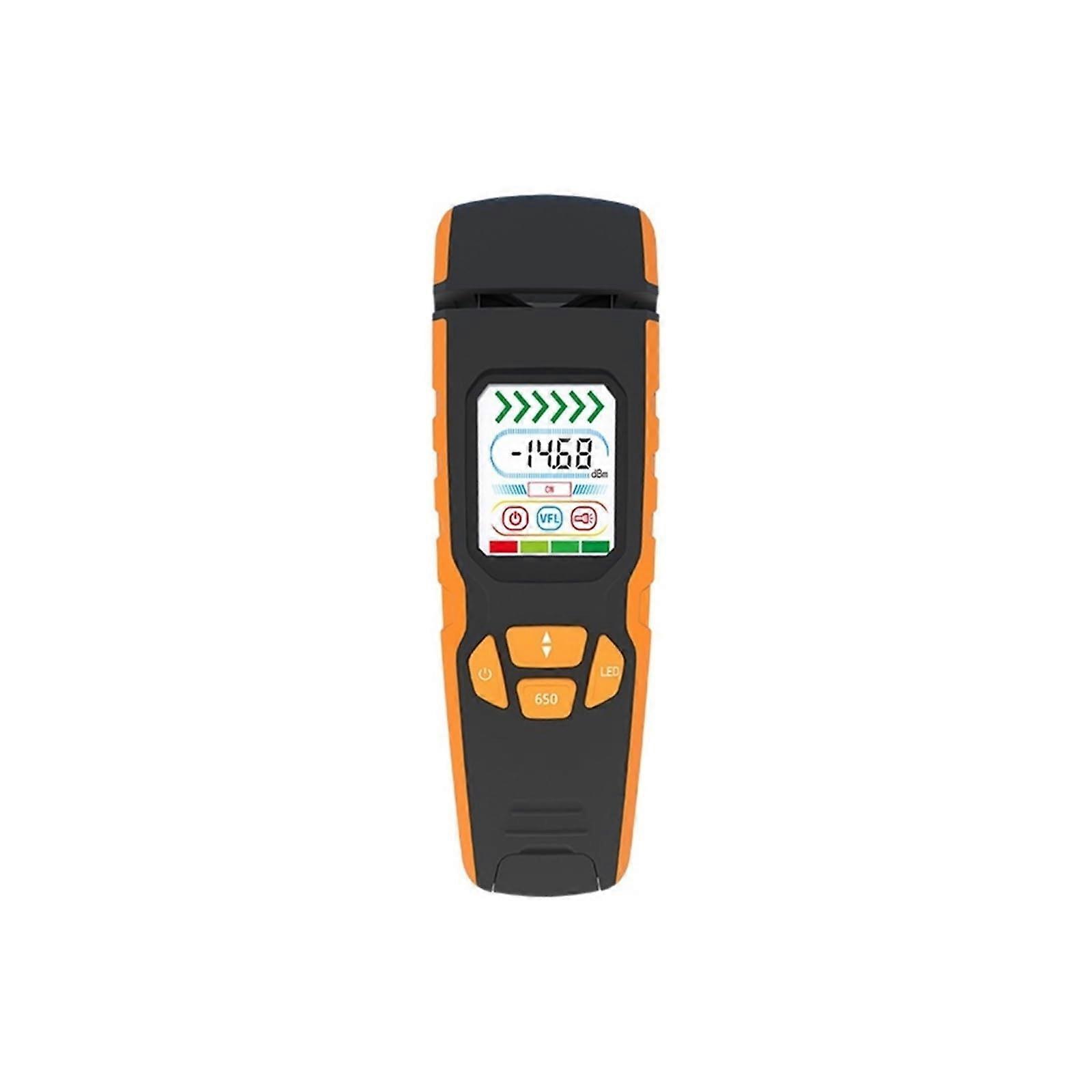 Optical Power Meter S2 Model, One Step Fiber Optic Identifier, Live Fiber Detector Visual Fault Locator 8501700nm SM/MM