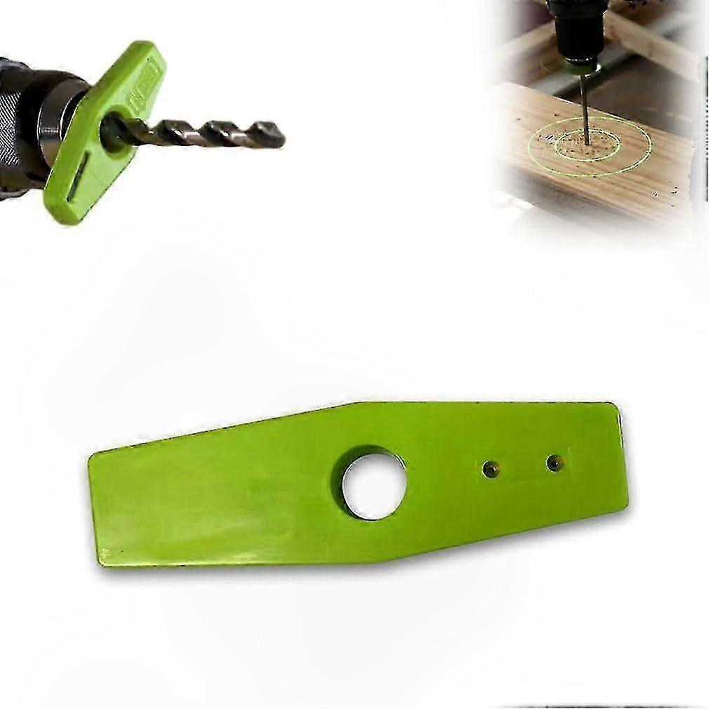 Woodworking Hole Puncher with Drill Guide, Scriber Line Positioner, Tool Aligner Devices for Accurate Drilling and Center Marking