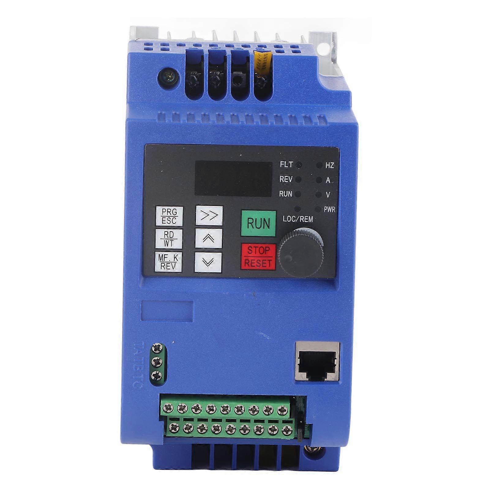 Single Phase to 3 Phase Motor Drive VFD Frequency Speed Controller AC220V 2.2KW