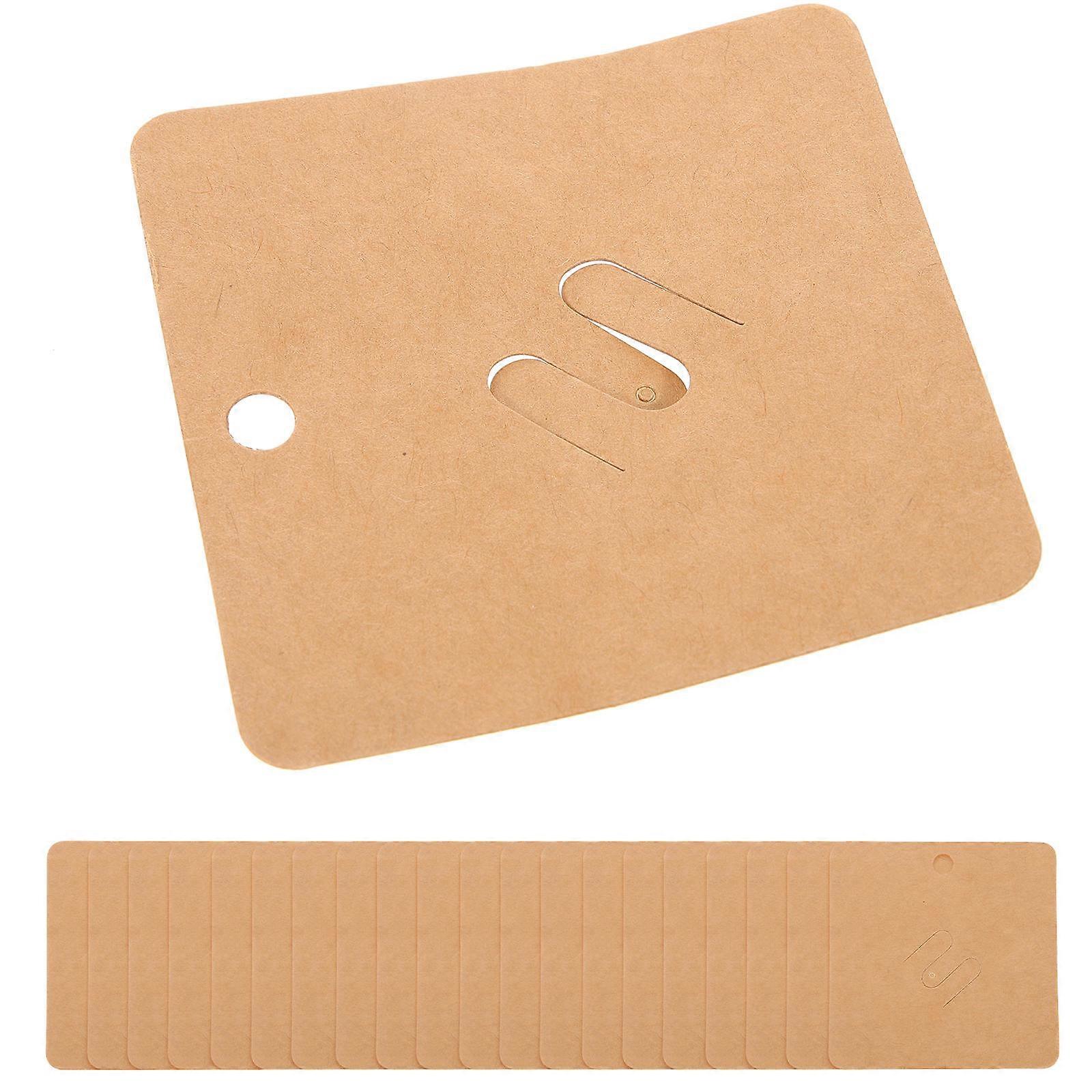 Brown Brooch Display Cards for Brooch Pin Display 400Pcs Set