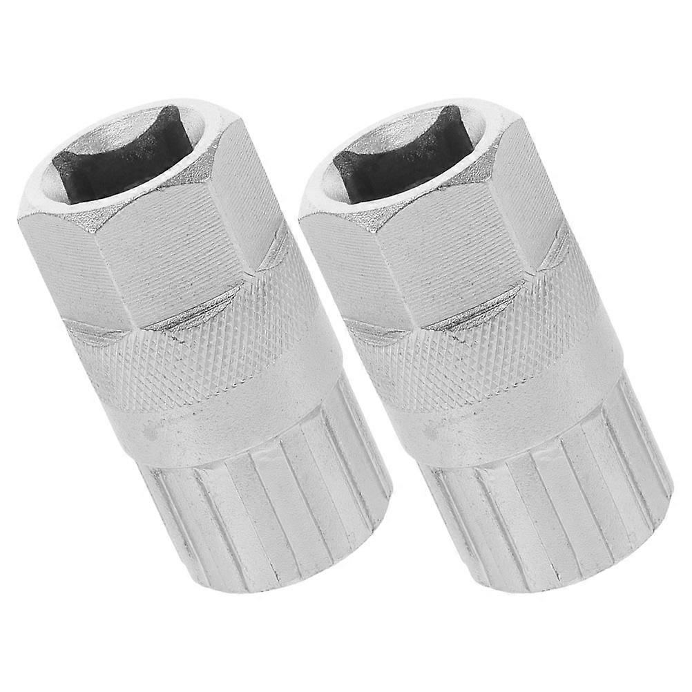 Flywheel Wrench Removal Tool Reliable Flywheel Tool 2Pcs for Bicycle Maintenance