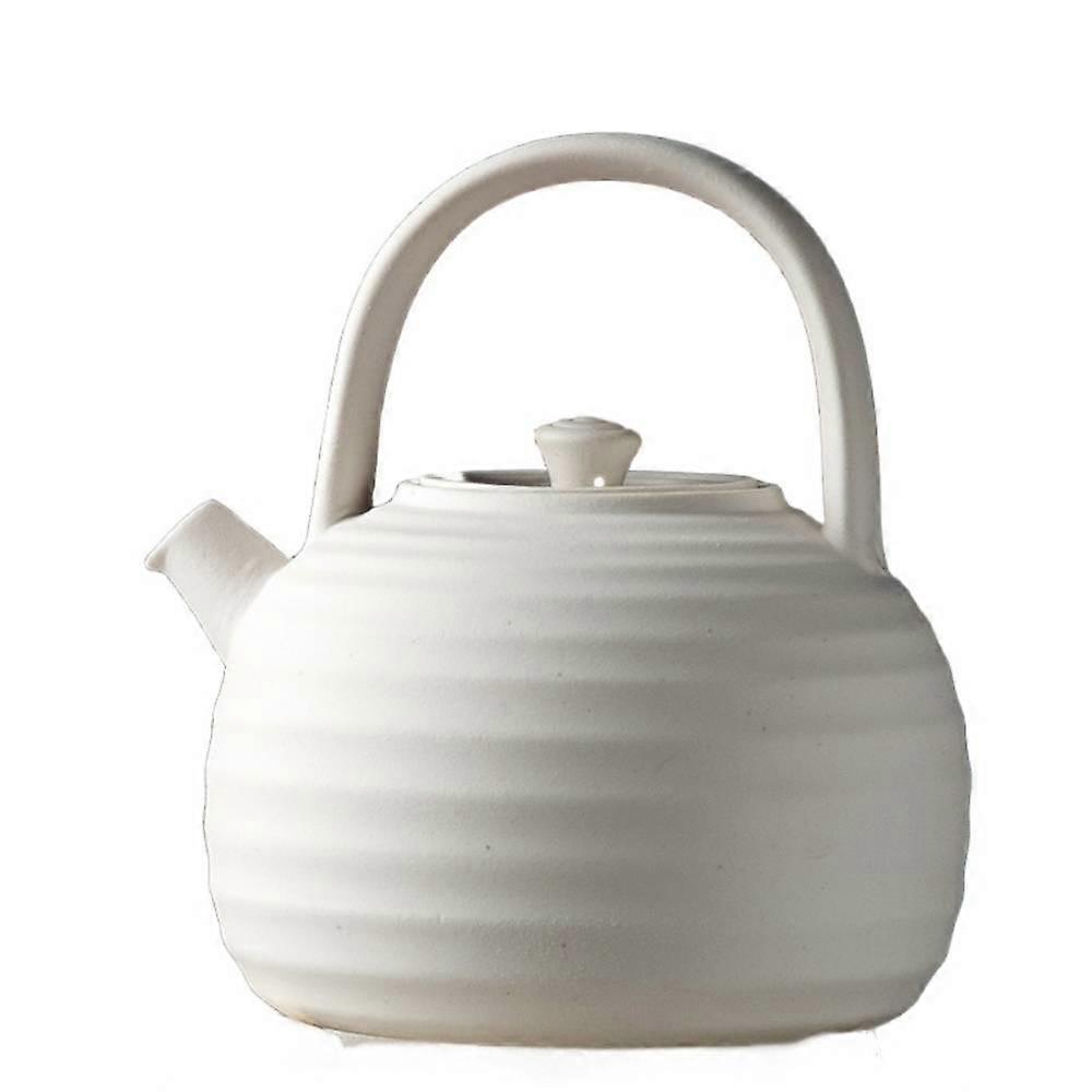 マイファンストーン陶器鍋和風ビームポット、手作りホワイトマッドケトル、電気陶器ストーブ