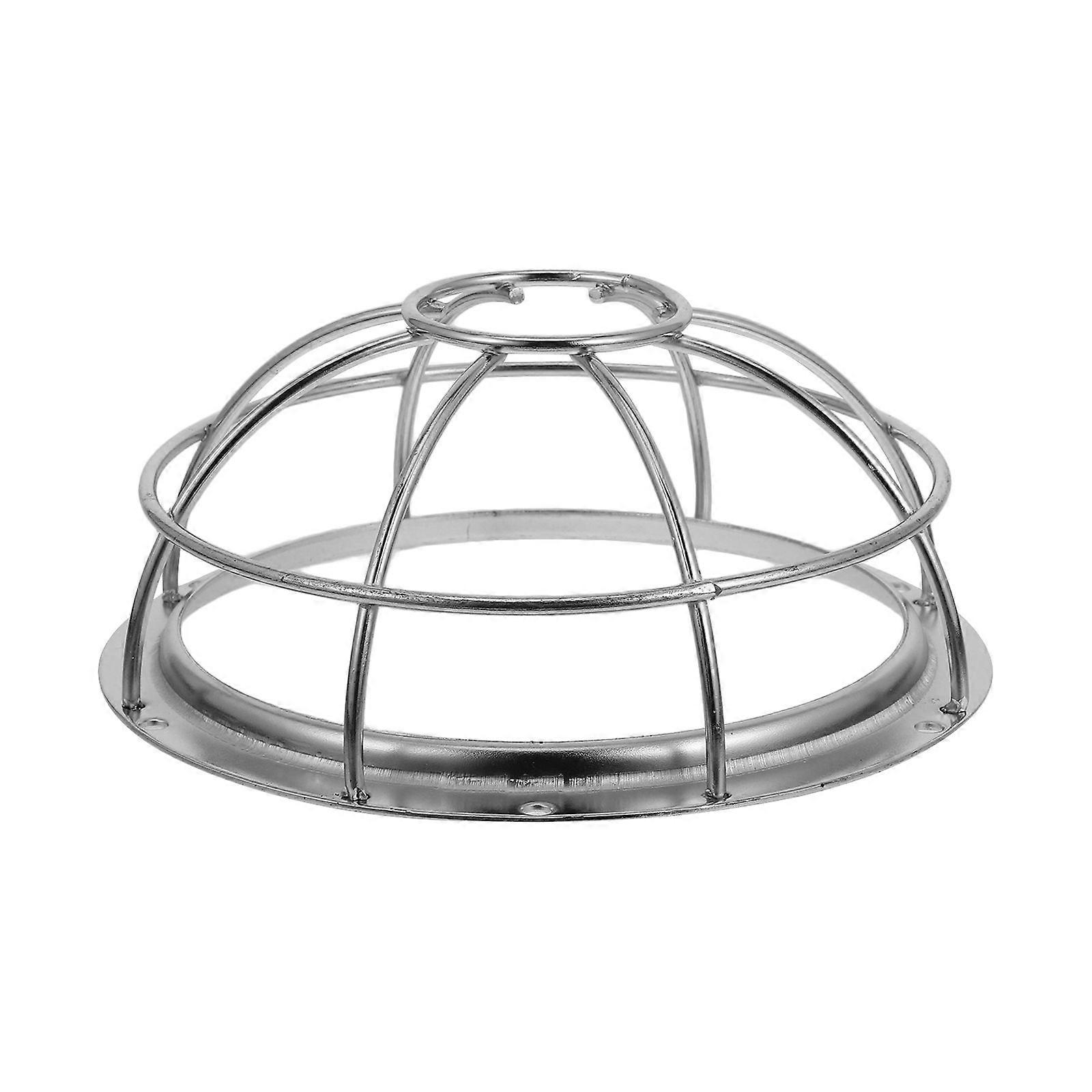 Iron Wire Light Bulb Cage Guard Explosion-Proof Lampshade Protector for Safety and Longevity Easy to Install Workshop Light Cover