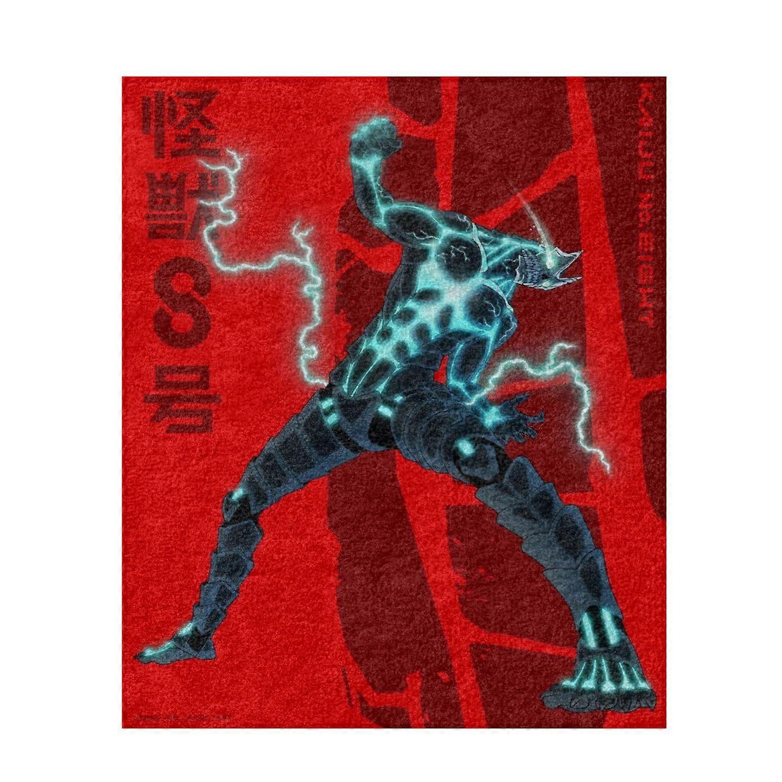 v473 Kaiju No.8 Coral cobertor de lã Cobertor Super Macio Plush Throw Blanket Cama Decorativo Algodão Aconchegante para Sofá e Cama jk473