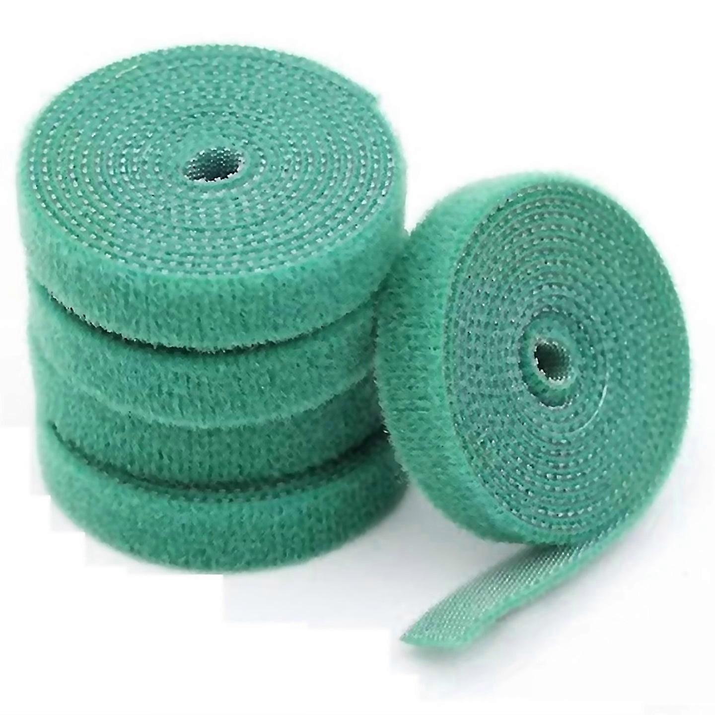 For Self Adhesive Nylon Cable Tie Plants Hook Loop Support Twine Bandage