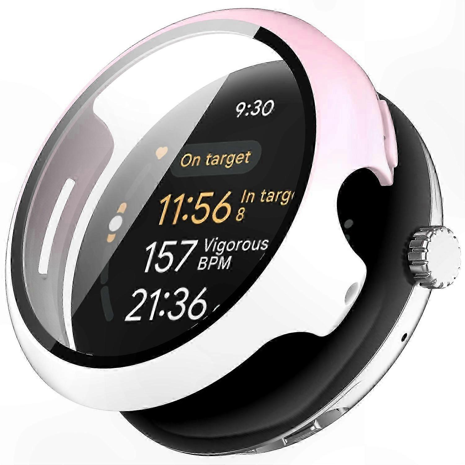 Tempered Glass Screen Protector and PC Cover for 41mm Smartwatch Case