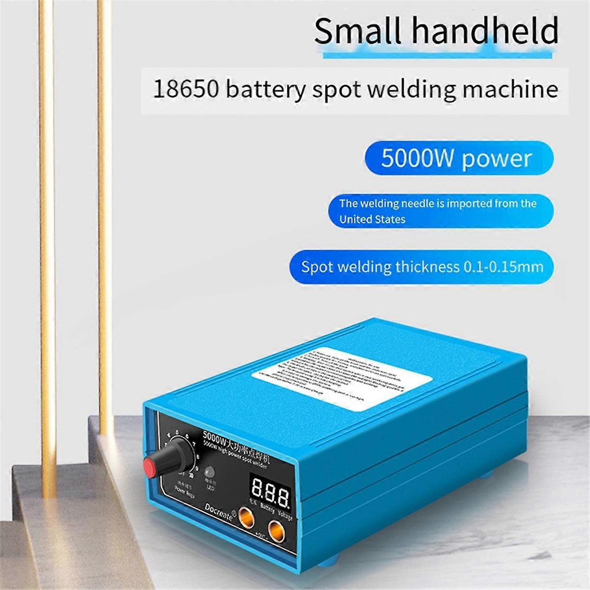 5000W Spot Welder Portable High Power Spot Welder EU Plug