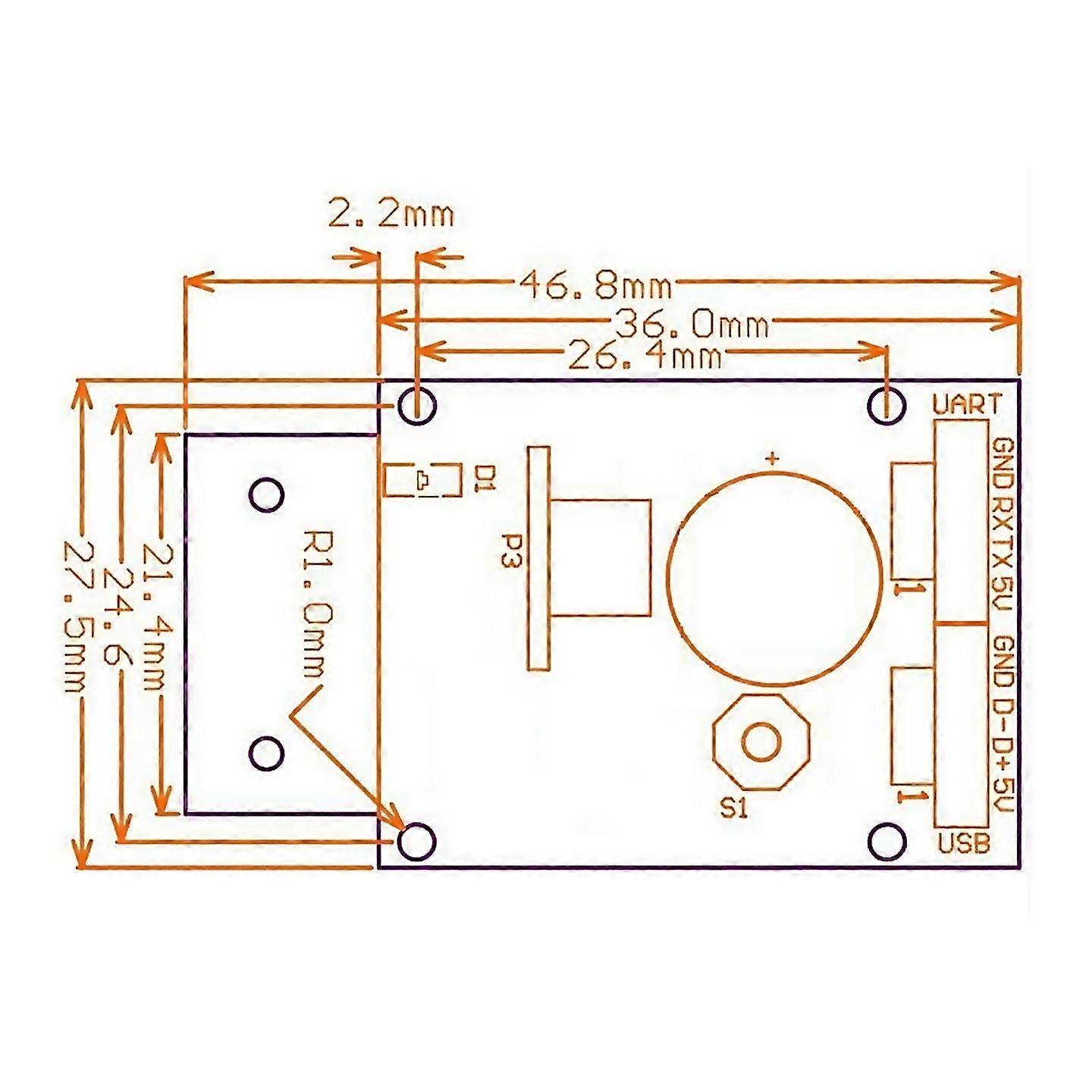 For Gm65 Usb Wired Barcode Scanner 1d 2d Bar Code Reader